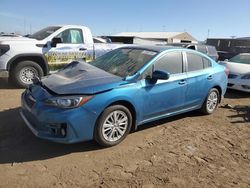 Subaru salvage cars for sale: 2018 Subaru Impreza Premium