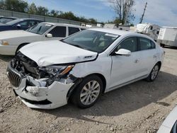 Salvage cars for sale at Kansas City, KS auction: 2015 Buick Lacrosse