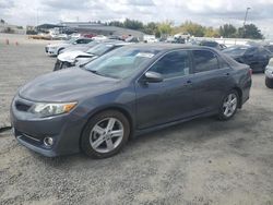 Salvage cars for sale at Sacramento, CA auction: 2012 Toyota Camry Base