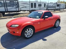 Salvage cars for sale at Sacramento, CA auction: 2007 Mazda MX-5 Miata