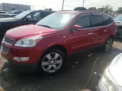 2012 Chevrolet Traverse LTZ en venta en Chicago Heights, IL