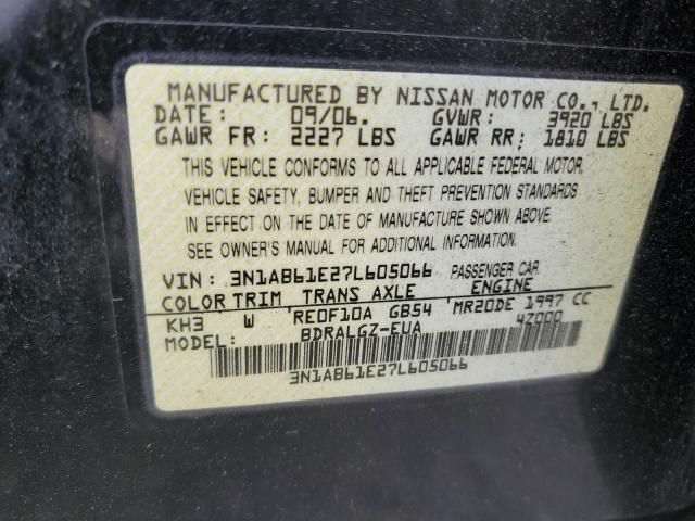 2007 Nissan Sentra 2.0