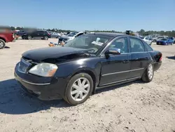 Salvage cars for sale at Houston, TX auction: 2005 Ford Five Hundred Limited