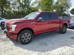 Salvage cars for sale at Cicero, IN auction: 2016 Ford F150 Supercrew