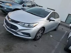 Chevrolet salvage cars for sale: 2017 Chevrolet Cruze LS