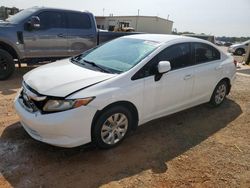 Salvage cars for sale at Tanner, AL auction: 2012 Honda Civic LX