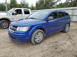 Salvage cars for sale at Midway, FL auction: 2015 Dodge Journey SE