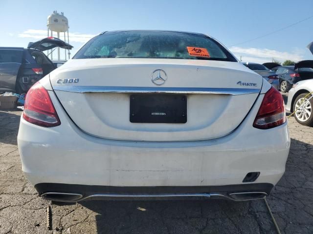 2016 Mercedes-Benz C 300 4matic