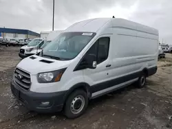 Salvage trucks for sale at Woodhaven, MI auction: 2020 Ford Transit T-350