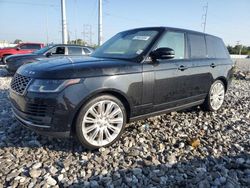 Salvage cars for sale at New Orleans, LA auction: 2018 Land Rover Range Rover HSE