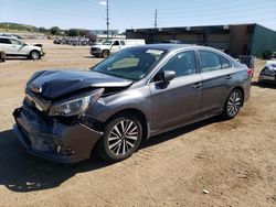 Subaru salvage cars for sale: 2018 Subaru Legacy 2.5I Premium