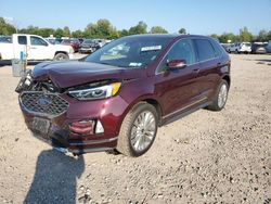 Ford salvage cars for sale: 2020 Ford Edge Titanium