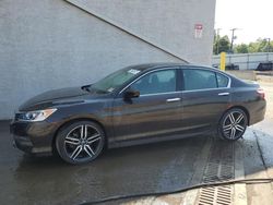 Honda salvage cars for sale: 2017 Honda Accord Sport Special Edition