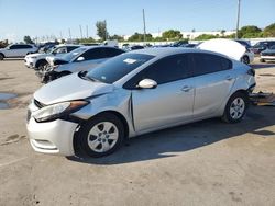 Salvage cars for sale at Miami, FL auction: 2016 KIA Forte LX