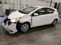 Salvage cars for sale from Copart Avon, MN: 2013 Toyota Prius C