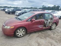 Honda salvage cars for sale: 2007 Honda Civic LX