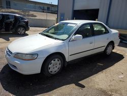 Salvage cars for sale at Albuquerque, NM auction: 2000 Honda Accord LX