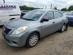 Nissan salvage cars for sale: 2012 Nissan Versa S