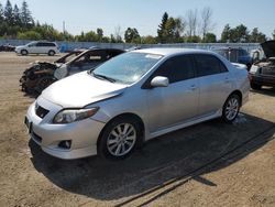 Salvage cars for sale at Bowmanville, ON auction: 2010 Toyota Corolla Base