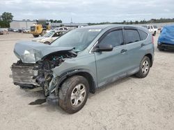 Salvage cars for sale at Harleyville, SC auction: 2012 Honda CR-V LX