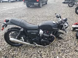 Salvage motorcycles for sale at Magna, UT auction: 2017 Triumph Street Twin