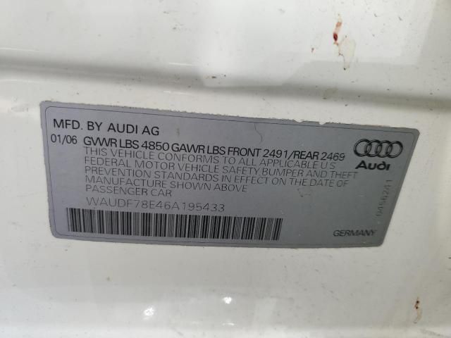 2006 Audi A4 2.0T Quattro