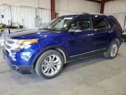 Salvage cars for sale at Billings, MT auction: 2014 Ford Explorer XLT