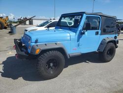 Salvage cars for sale at Riverview, FL auction: 2001 Jeep Wrangler / TJ Sport