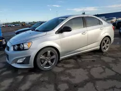 Chevrolet salvage cars for sale: 2014 Chevrolet Sonic RS