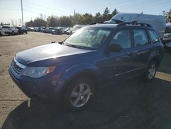 Salvage cars for sale from Copart Denver, CO: 2012 Subaru Forester 2.5X