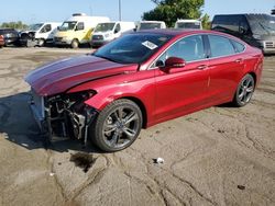 2017 Ford Fusion Sport en venta en Woodhaven, MI