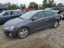 Hyundai Elantra sel salvage cars for sale: 2020 Hyundai Elantra SEL