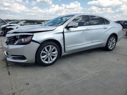 Salvage cars for sale at Grand Prairie, TX auction: 2017 Chevrolet Impala LT