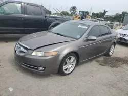 Salvage cars for sale at Bridgeton, MO auction: 2008 Acura TL