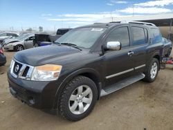 2013 Nissan Armada SV en venta en Brighton, CO