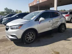 Salvage cars for sale from Copart Fort Wayne, IN: 2017 Buick Encore Sport Touring