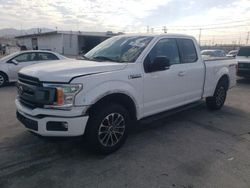 Salvage cars for sale at Sun Valley, CA auction: 2018 Ford F150 Super Cab