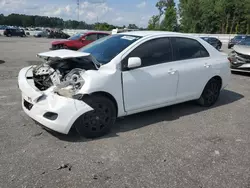 Salvage cars for sale at Dunn, NC auction: 2012 Toyota Yaris