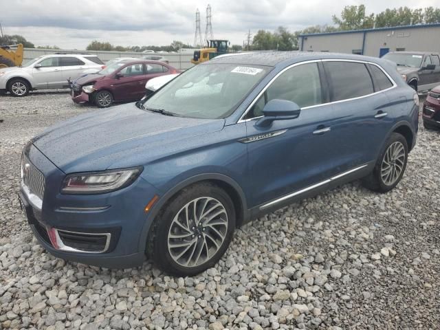 2019 Lincoln Nautilus Reserve