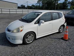 Salvage cars for sale at Gastonia, NC auction: 2007 Honda FIT S