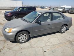 Honda salvage cars for sale: 2002 Honda Civic LX