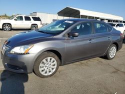 Salvage cars for sale at Fresno, CA auction: 2015 Nissan Sentra S