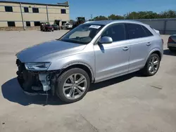 Salvage cars for sale at Wilmer, TX auction: 2016 Audi Q3 Premium Plus