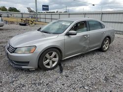 Salvage cars for sale at Hueytown, AL auction: 2013 Volkswagen Passat SE