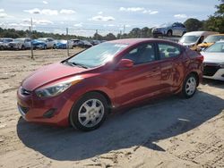 Salvage cars for sale at Seaford, DE auction: 2013 Hyundai Elantra GLS