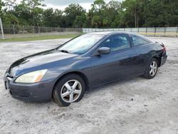 Salvage cars for sale from Copart Fort Pierce, FL: 2005 Honda Accord EX