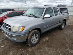 Salvage trucks for sale at Elgin, IL auction: 2002 Toyota Tundra Access Cab