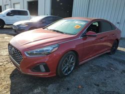 Salvage cars for sale at Jacksonville, FL auction: 2018 Hyundai Sonata Sport