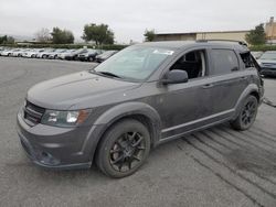 Salvage cars for sale at San Martin, CA auction: 2016 Dodge Journey SXT