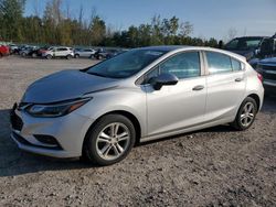 Chevrolet salvage cars for sale: 2017 Chevrolet Cruze LT